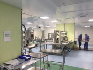 Reparto di sterilizzazione Policlinico Gemelli